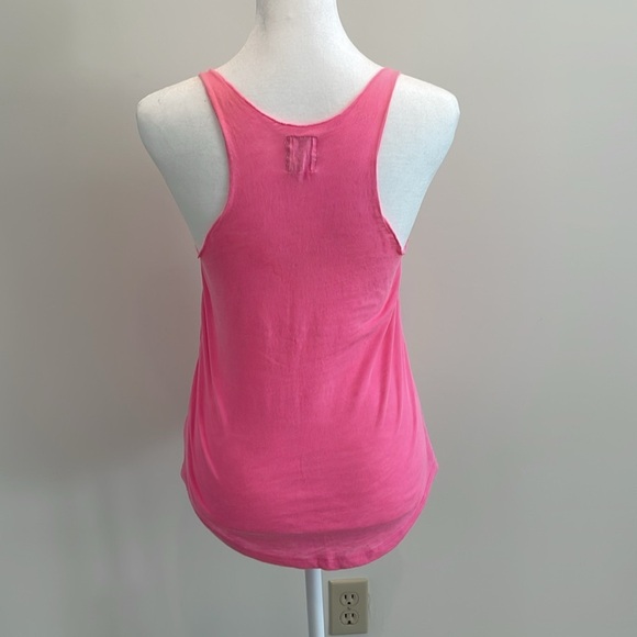Victoria’s Secret Pink & Black Racerback Top. Medium - Picture 2 of 5